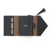 퍼니메이드 태슬 오거나이저 가죽 다이어리, 블랙