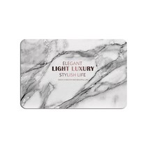 콩 케이리빙홈 북유럽풍 레터링 규조토 발매트, I