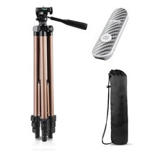 셀루미 브론즈 프리미엄 삼각대 4.0 블루투스 리모컨 풀세트 125cm, SEL-WT3133(화이트)