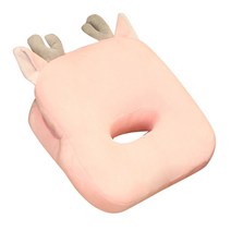 GUNU 캐릭터 휴식 베개 쿠션 1p, 핑크사슴