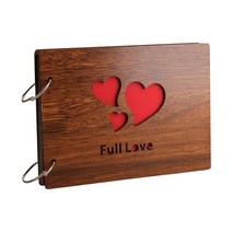 따니네 DIY 우드 포토앨범 XC001, FULL LOVE, 30매