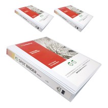 에코피피 친환경 PP 사다리 바인더 3공 10cm A4, 백색, 3개