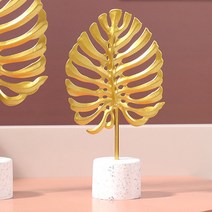 JCP 골드 유니크 리프 오브제, 혼합색상