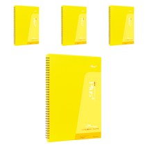 에코청운 플러스 악보화일 40매 A4, 노랑, 4개