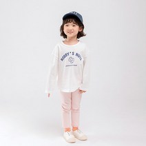 레인보우키즈 아동용 베이직 스판 제깅스 바지