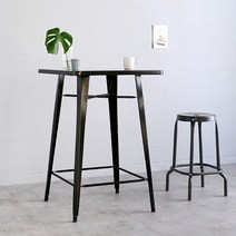 마켓비 700 빈티지바 테이블 SM-B1101-70, 블랙