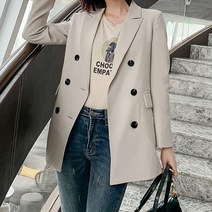 루나걸 여성용 제리더 더블 자켓