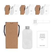 납작페트 실버캡 250ml + 스티커 N3S 세트, 10세트