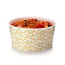 더담다 화사한 금잔화 종이용기 1550ml, 1개입, 100개