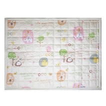 화모베이비 사계절 누빔 유아 방수패드, 동물농장