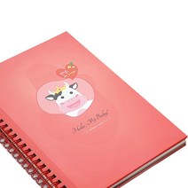 제이밀크 안녕아가야 아기소 초음파앨범, 혼합색상, 40매