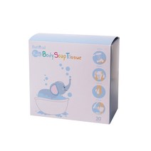 바쓰힐 키즈 바디솝 샤워티슈 밀크향 30p, 1세트