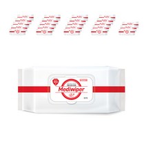 메디와이퍼 홈앤미 살균 소독 물티슈 캡형, 80매, 24개