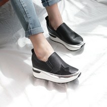 테슬 프린지 통굽 슬립온 운동화 5.5cm CK_H07089