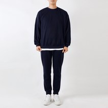 빌락트 남성용 맨투맨 티셔츠 + 조거트레이닝 팬츠