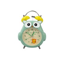 ABM 부엉이 저소음 탁상시계, 민트