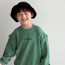 느엘 아동용 어피 긴팔 맨투맨