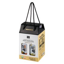 하늘청 명인 식혜 500ml x 2p + 단호박 식혜 500ml x 2p 선물세트, 1세트