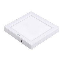 원하 LED 슬림엣지 사각 센서등 20W, 전구색, 1개