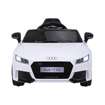 씨투엠뉴 아우디 TT RS 투오픈도어 유아 전동차, 화이트