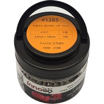 이노공구 접시머리 스텐 직결나사 4.2 x 16 mm 1285, 1개