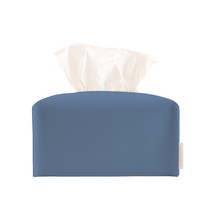 로맨틱하우스 가죽 휴지 케이스, 인디블루