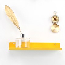 타공판 스틸선반 소 30cm + 타공판 나비볼트 악세서리, 1세트, 옐로우(선반)
