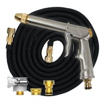 쎈나인 프리미엄 세차 스프레이건 + 쭉쭉이 호스줄 + 연결구 기본세트, 10m