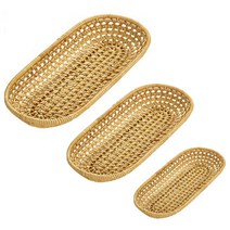 GUNU 등나무 저장 바구니 3종 세트