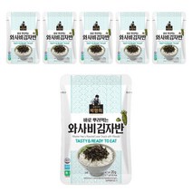 김연구가박향희 와사비 김자반, 20g, 6개