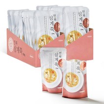 원더푸드 반려동물용 죽 120g, 전복 + 닭 혼합맛, 24개
