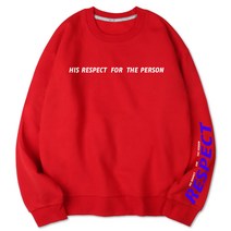 벤힛 Respect 세미 오버핏 특양면 빅사이즈 맨투맨