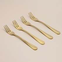 테이블아트 이프 티포크, 골드, 4개