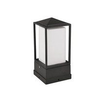 사각 문주등 100mm, 블랙