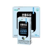 서울에프엔비 온통 프리바이오틱스 두유, 190ml, 16개