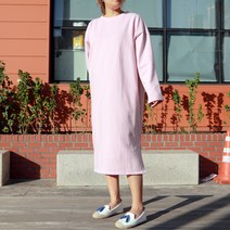 후니네 롱롱 임산부 기모 원피스