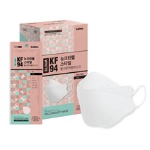 뉴크린웰 스타일 황사방역마스크 대형 KF94, 30개입, 1개, 화이트