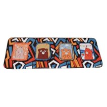 더플로우 리빙 프란넬 발매트, 네모나비 귀여운곰