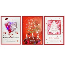 5000 멜로디 카드 M50 3종, 혼합색상, 1세트