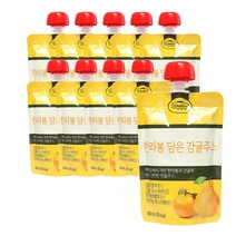 어니스틴 한라봉 담은 감귤주스, 100ml, 10개