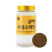 페인트인포 올바른 수성 스테인 500ml, 613 엔틱