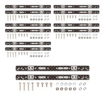 타미야 일자 HG 카본 멀티 강화 플레이트 1.5mm 15497, 혼합색상, 6세트