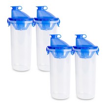 생활엔 블랜더 쉐이크 믹서 4p, 블루, 470ml