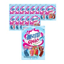 롯데제과 롤리팝 아이스 캔디 12p, 132g, 14개