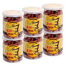 브리더랩 강아지 큐브 건조간식 200g, 오리가쿵, 6개