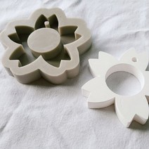 벚꽃 수제 타블렛 실리콘 몰드 1구 2p