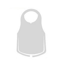 아르시안 부직포 일회용 앞치마 허리끈형 500매, 화이트, 500개