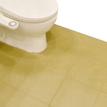 제일매트 DIY 다용도 엠보싱 벌집 매트 120 x 100 cm, 베이지, 1개