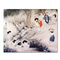 아디코 캔버스 DIY 명화 그리기 40 x 50 cm, 신윤복의 단오풍정(PK06)