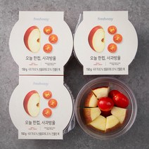프레시지 오늘 한컵 사과방울, 150g, 4입